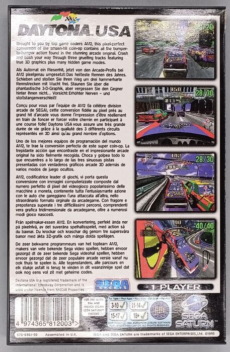 Daytona USA for SEGA Saturn