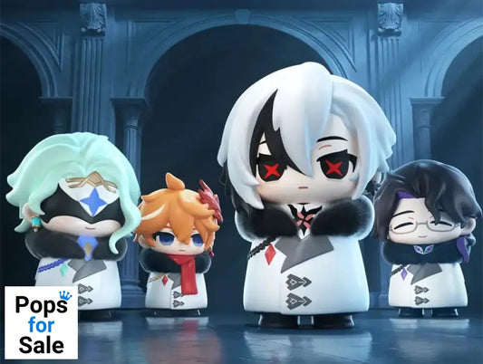 Genshin Impact Mini Figures Fatui Harbingers Chibi Design 7 cm Blind Box Display (9)