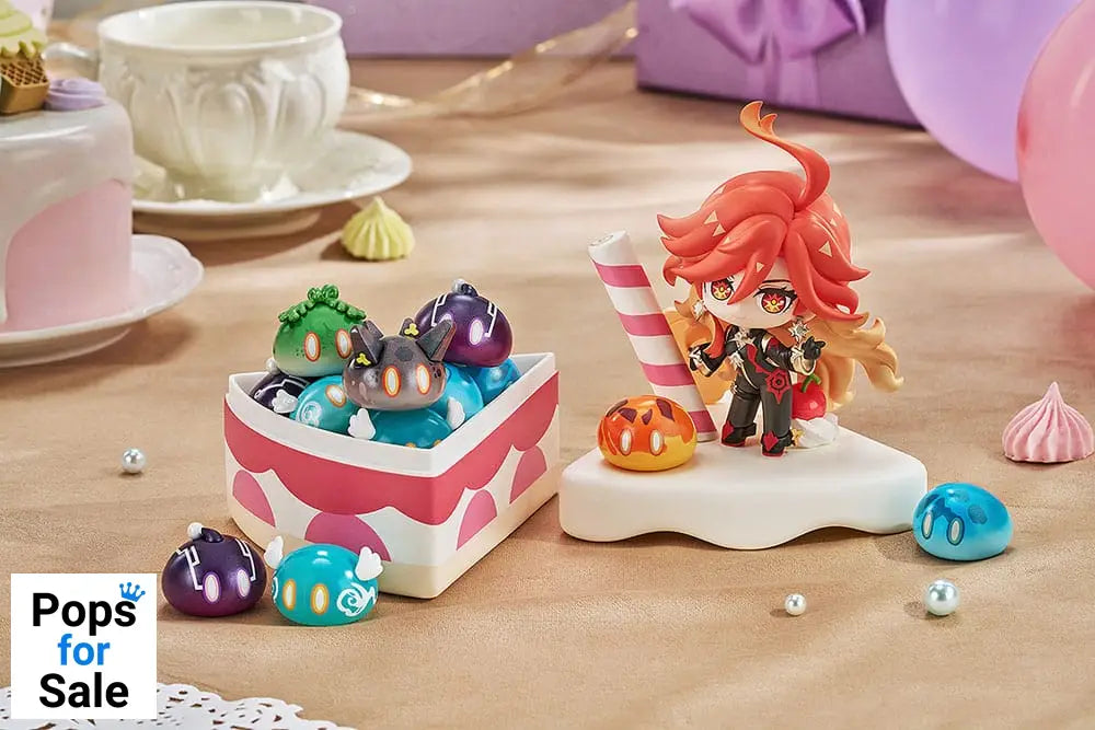 Genshin Impact Wondrous Travels Series Figure Venti Chibi 12 cm Mini-figures