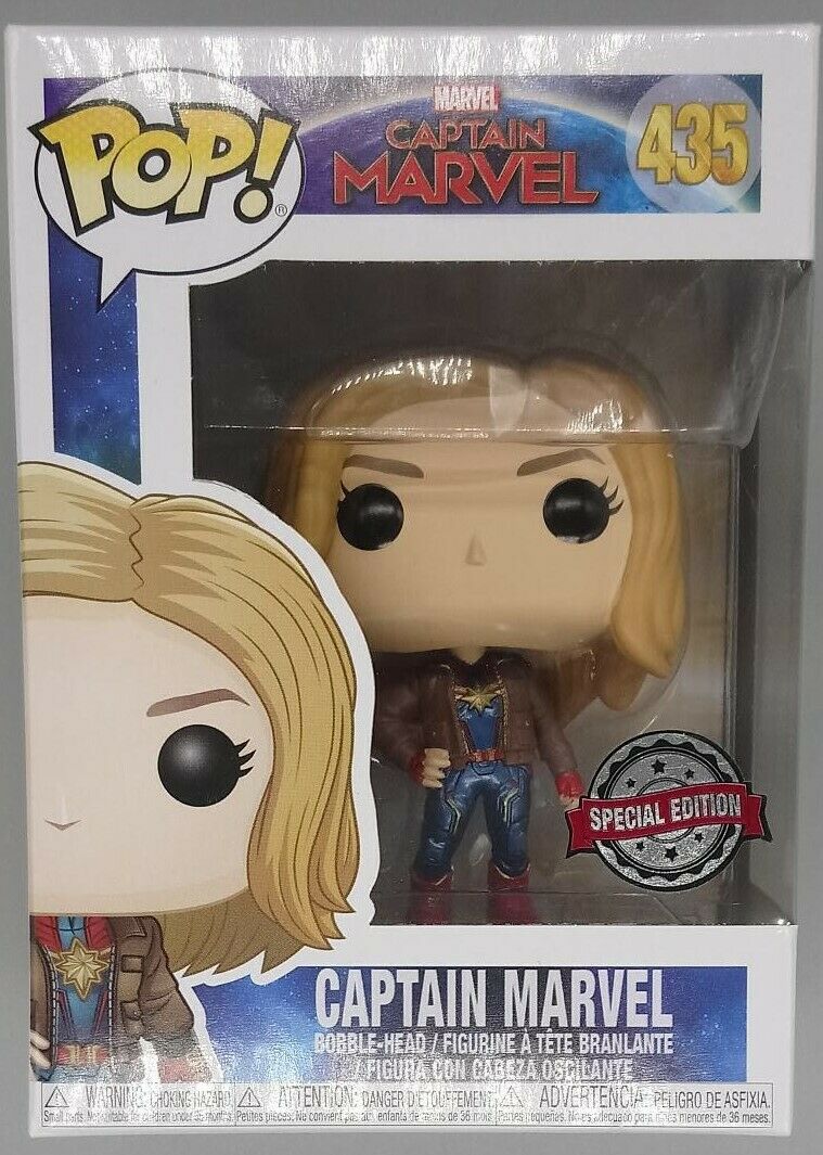 435 Captain Marvel (w/ Jacket) - Marvel - Captain Marvel Funko POP