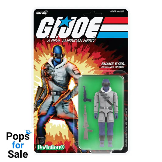 GI Joe (Movie) ReAction+ Action Figure Wave 5 Arctic Snake Eyes (Movie) 10 cm