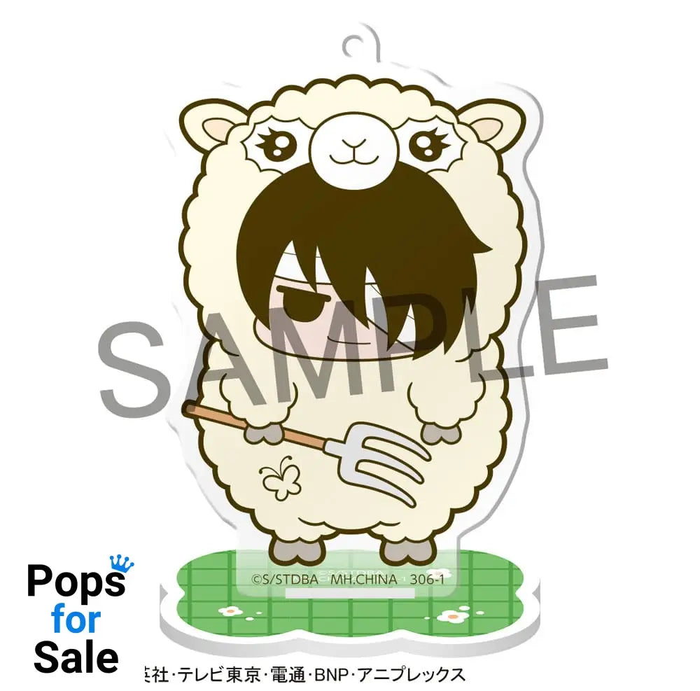 Gintama Acrylic Figure Prince Hata & Animal Paradise Farm of Love & Peace 6 cm Blind Box Display (6)