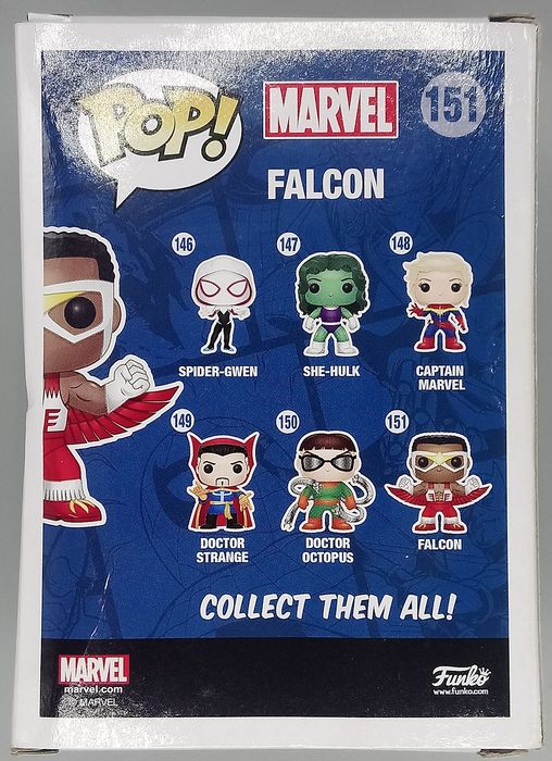 #151 Falcon - Marvel - Box Damaged Funko POP