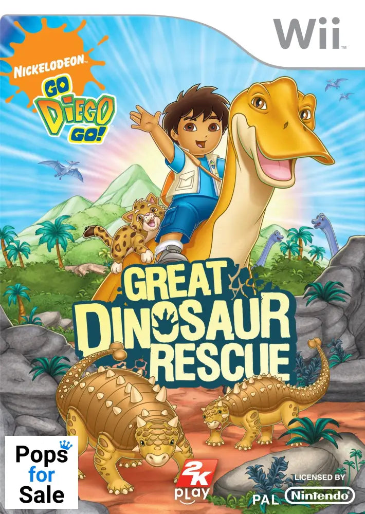 Go Diego Go! Great Dinosaur Rescue for Nintendo Wii