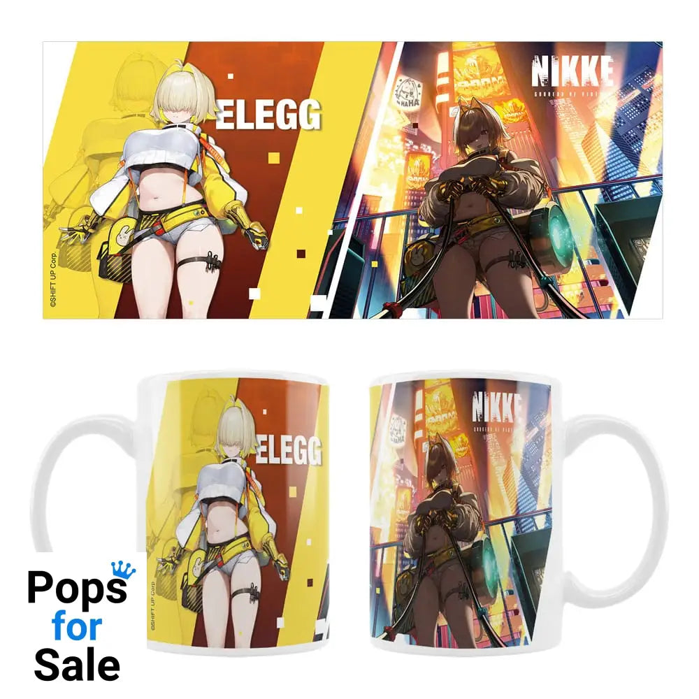 Goddess of Victory: Nikke Ceramic Mug Elegg Cups & Mugs