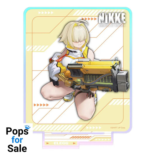 Goddess of Victory: Nikke Crouching Series Acrylic Stand Elegg Holographic 14 cm