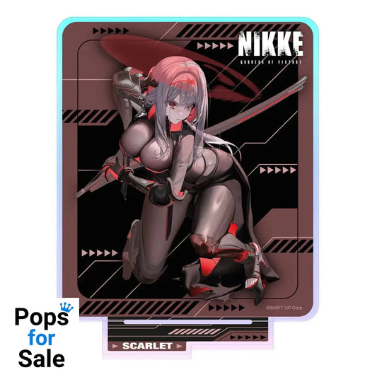 Goddess of Victory: Nikke Crouching Series Acrylic Stand Scarlet Holographic 14 cm