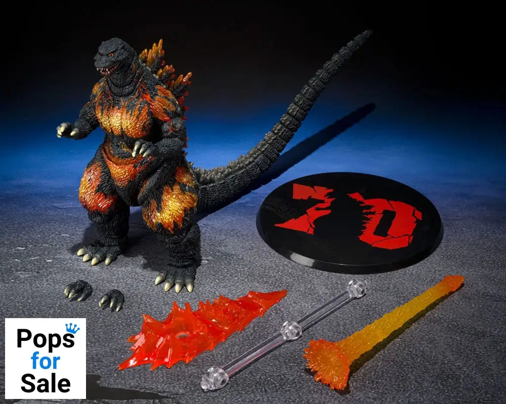 Godzilla vs. Destoroyah S.H. MonsterArts Action Figure Godzilla 1995 70th Anniversary Special Ver. 16 cm