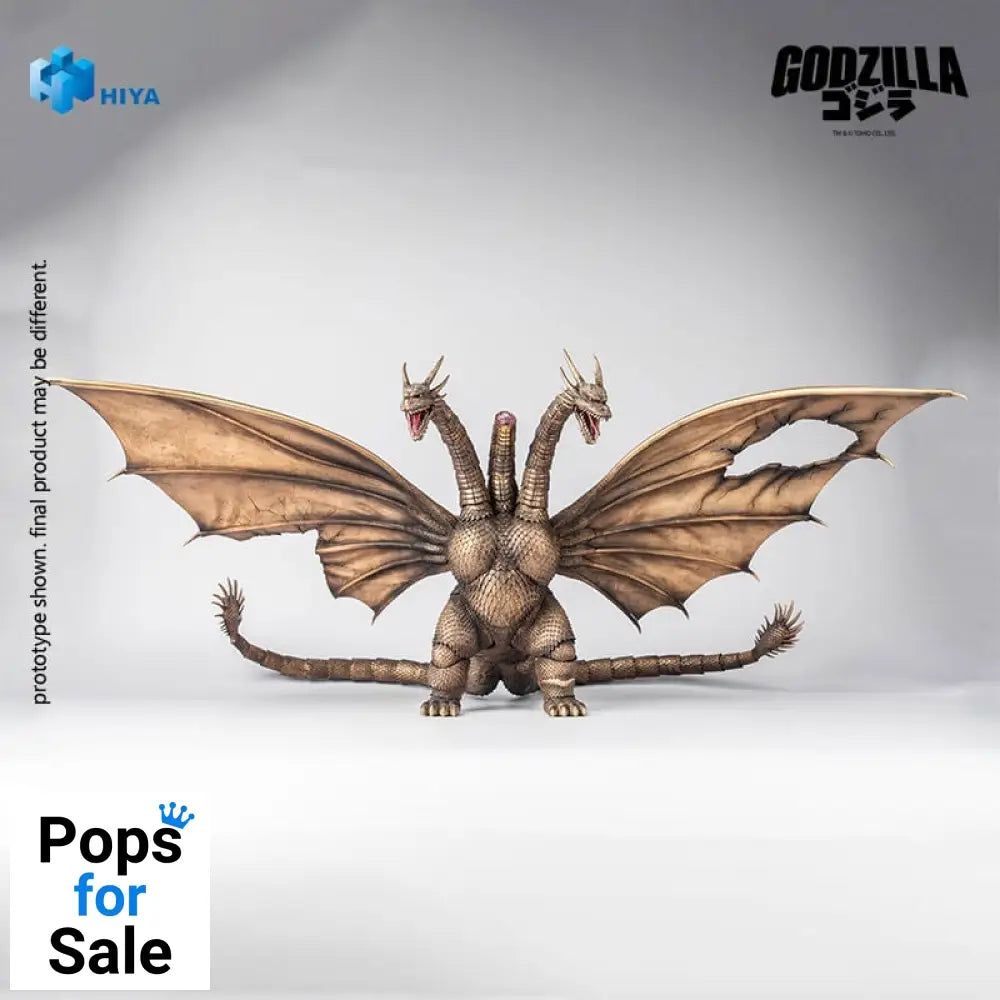 Godzilla vs. King Ghidorah (1991) Exquisite Basic Action Figure King Ghidorah Battle Damaged Version 33 cm