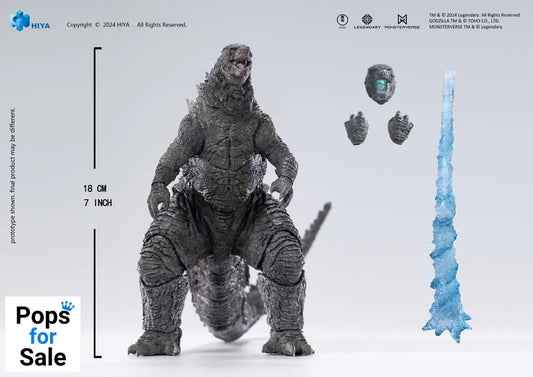 Godzilla vs. Kong 2001 Exquisite Basic+ Action Figure Heat Ray Godzilla 18 cm