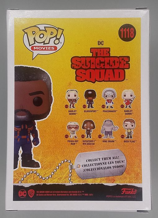 #1118 Bloodsport (Unmasked) - The Suicide Squad - Funko Exc Funko POP