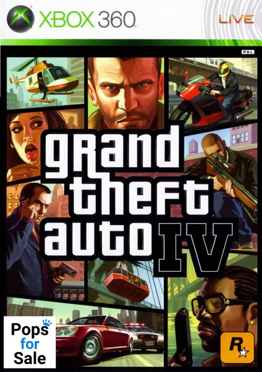 Grand Theft Auto IV for Microsoft Xbox 360