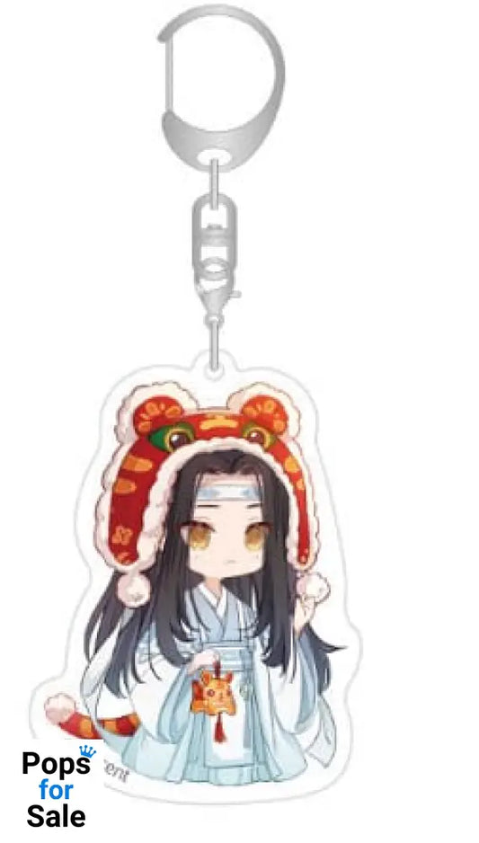 Grandmaster of Demonic Cultivation Acrylic Keychain Lan Wangji Chibi Style 7 cm