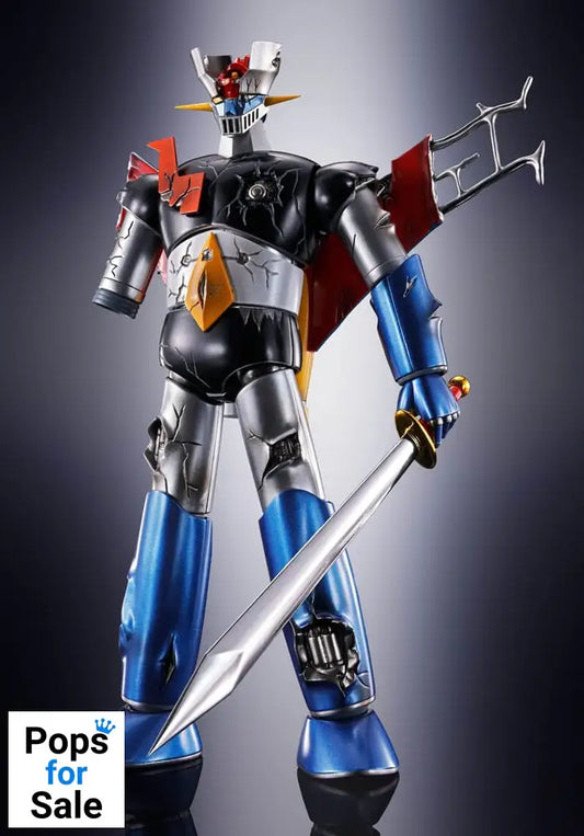 Great Mazinger Soul of Chogokin Diecast Action Figure GX-105D Great Mazinger Z Kakumei Shinka Damage Ver. 17 cm