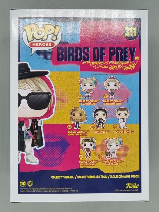 311 Harley Quinn (Incognito) DC Birds Of Prey Funko POP