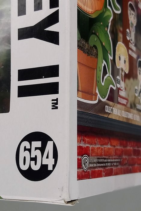 654 Audrey II (Bloody) Chase Little Shop of Horrors Funko POP - Box Damaged