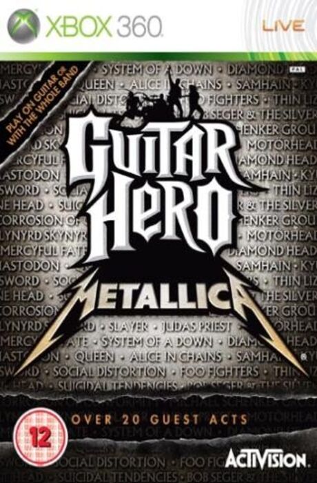 Guitar Hero: Metallica for Microsoft Xbox 360