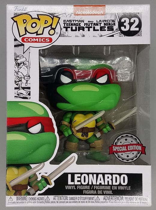 #32 Leonardo - TMNT Teenage Mutant Ninja Turtles Funko POP