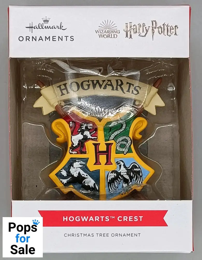 Hallmark Ornaments Harry Potter Hogwarts Crest Christmas Tree Ornament