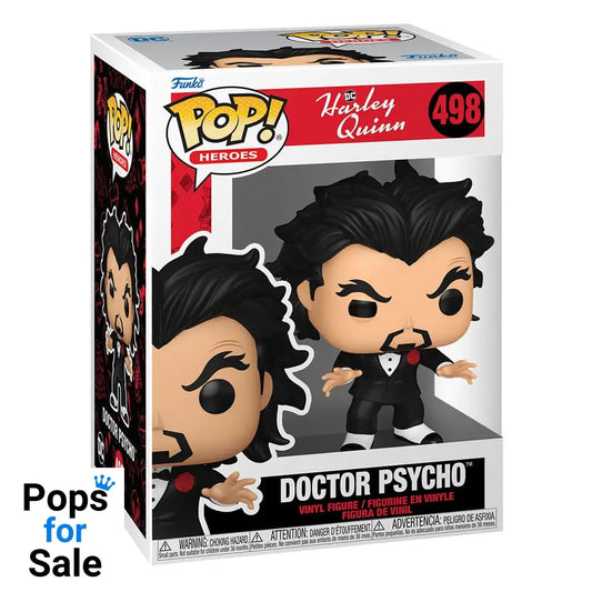 Harley Quinn Animated Series POP! Heroes Vinyl Figure Doctor Psycho 9 cm