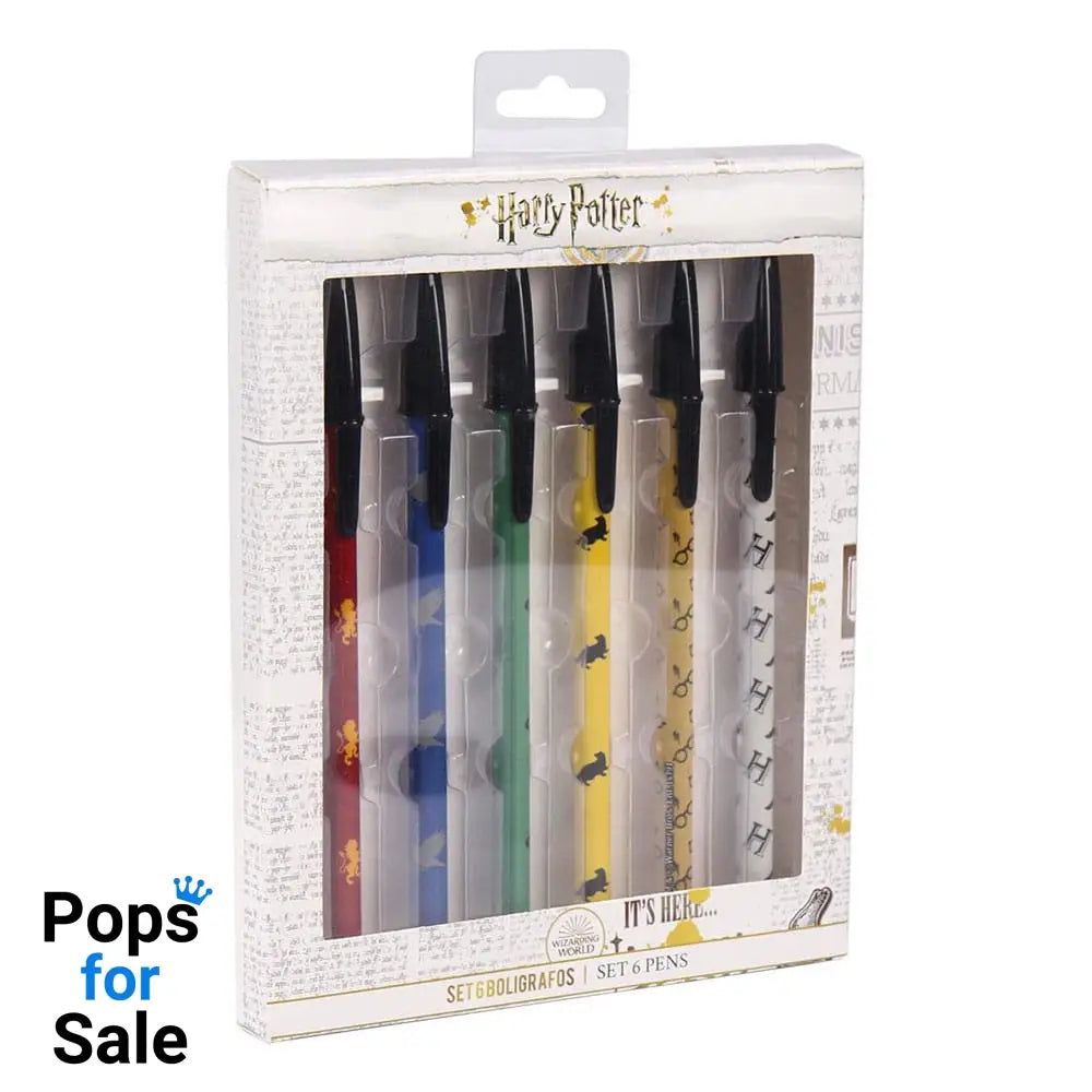 Harry Potter ball pen 6-Pack Stationery