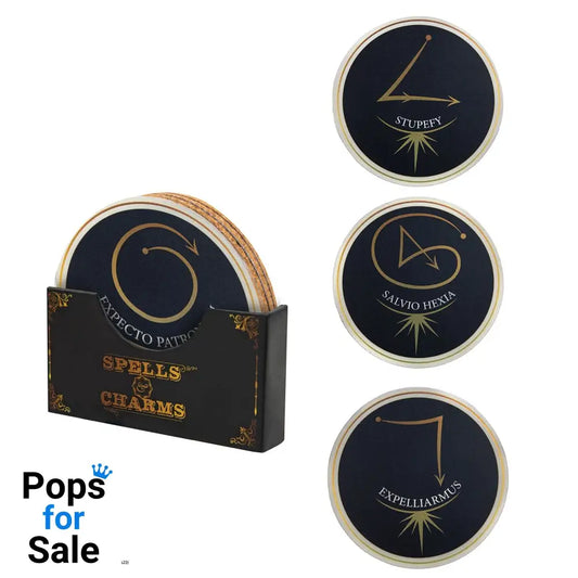 Harry Potter Coaster 4-Pack Spell & Charms