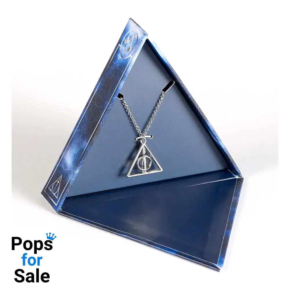 Harry Potter: Deathly Hallows spinning Necklace Gift Set (Silver Tone) Pendants & necklaces