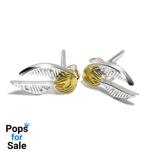 Harry Potter Earrings Golden Snitch (silver plated)