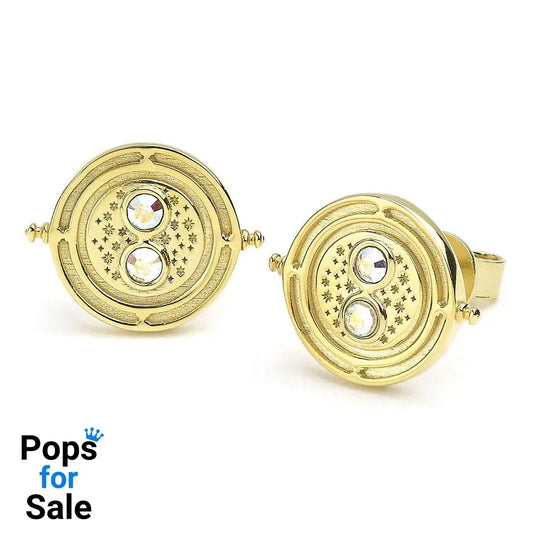 Harry Potter Earrings Time Turner (gold plated)