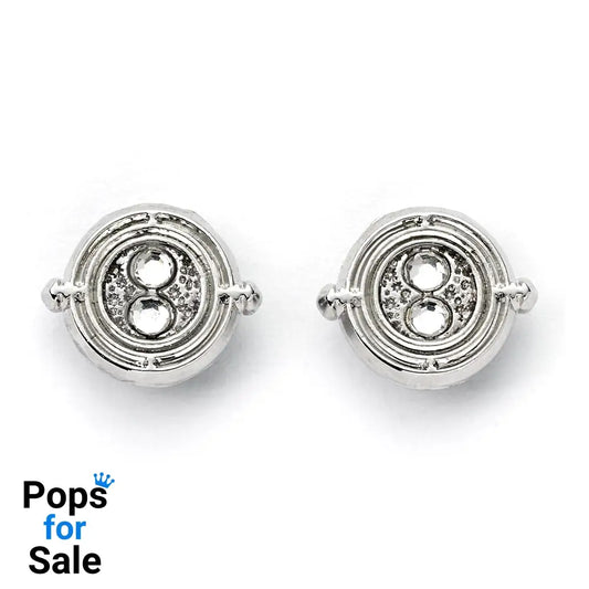 Harry Potter Earrings Time Turner (Silver Tone)
