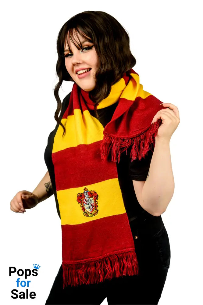 Harry Potter: Gryffindor Bold Stripes Scarf (No Hanger or Box)