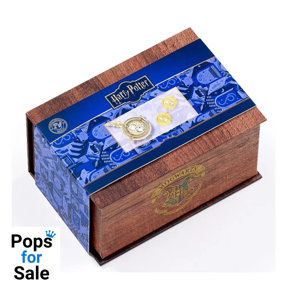 Harry Potter: Hermoine Potions Time Turner Necklace and Earrings Gift Set (Golden Tone) Pendants & necklaces,Earrings