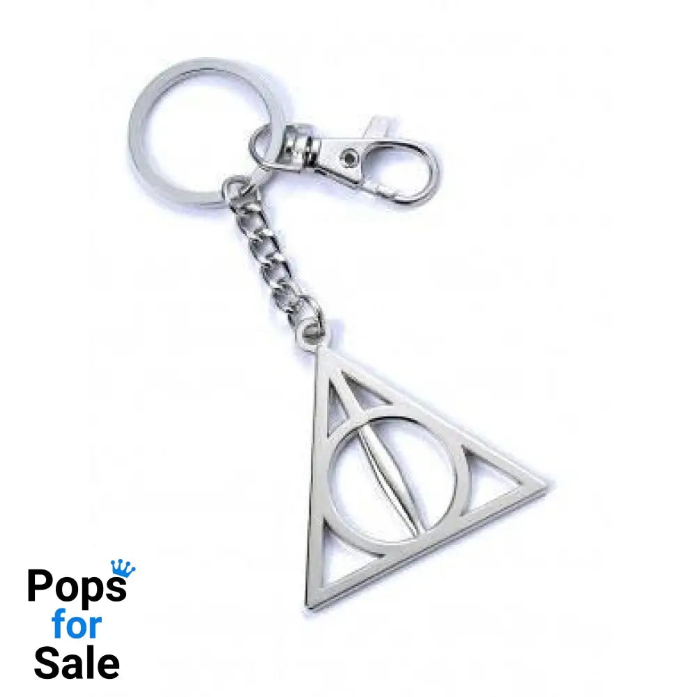 Harry Potter Keychain Deathly Hallows (silver plated) Keyrings