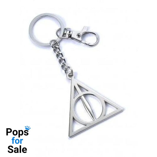 Harry Potter Keychain Deathly Hallows (silver plated)