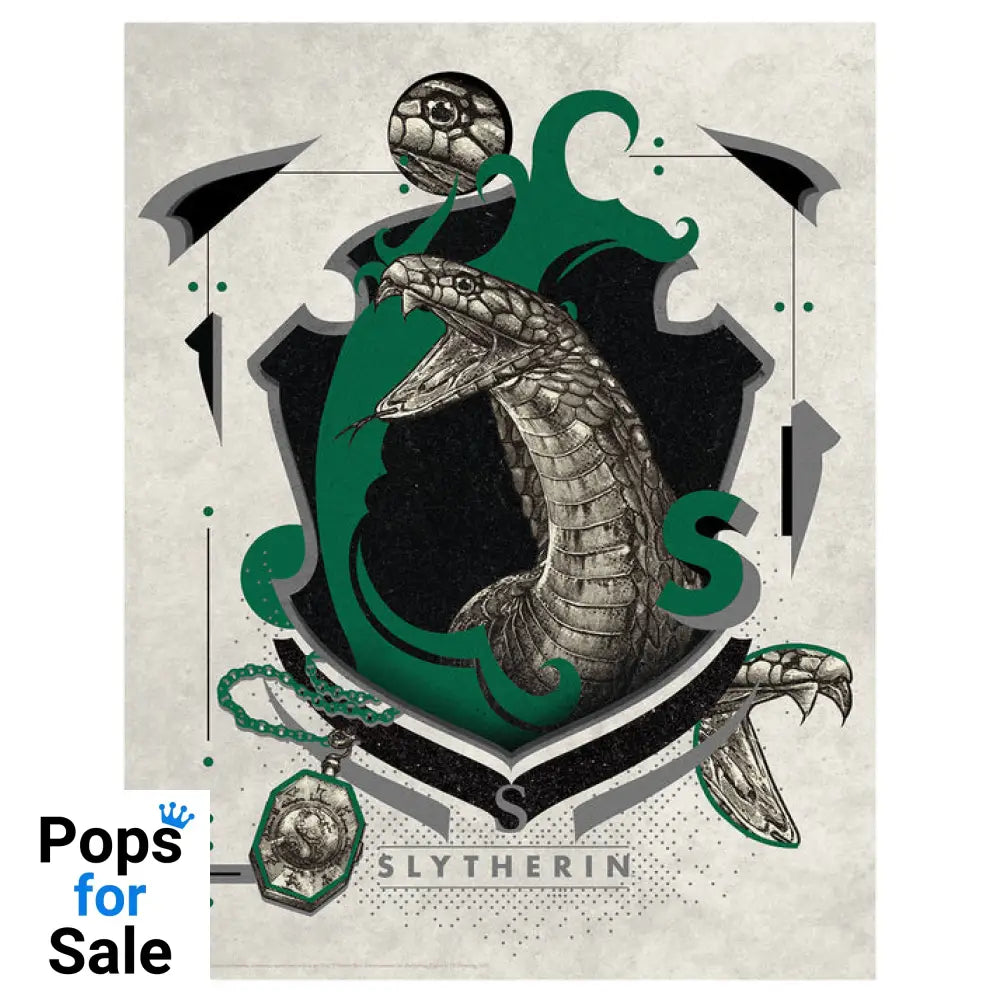 Harry Potter Limited Edition Slytherin Art Print