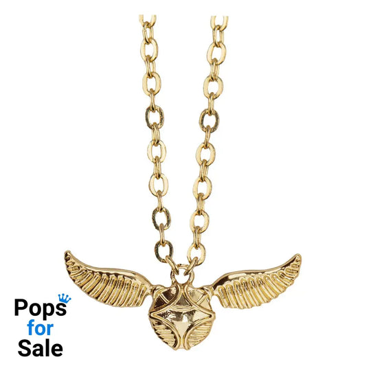 Harry Potter Necklace with Pendant Golden Snitch