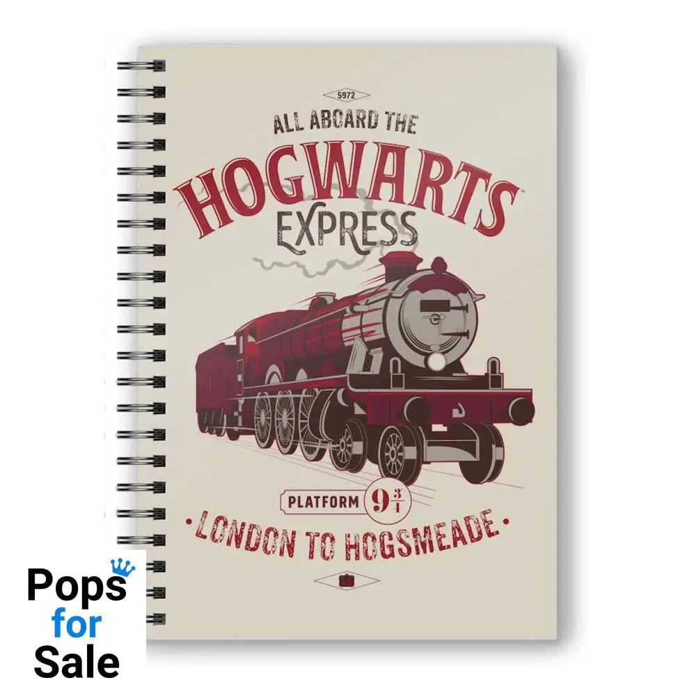 Harry Potter Notebook with 3D-Effect All Aboard the Hogwarts Express Stationery
