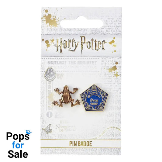 Harry Potter Pin Badges 2-Pack Chocolate Frog