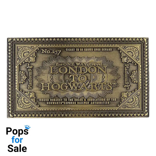 Harry Potter Replica Hogwarts Train Ticket Limited Edition