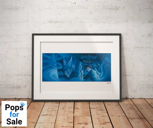 Harry Potter & the Order of the Phoenix Book Cover Artwork Limited Edition Art Print Wall Art