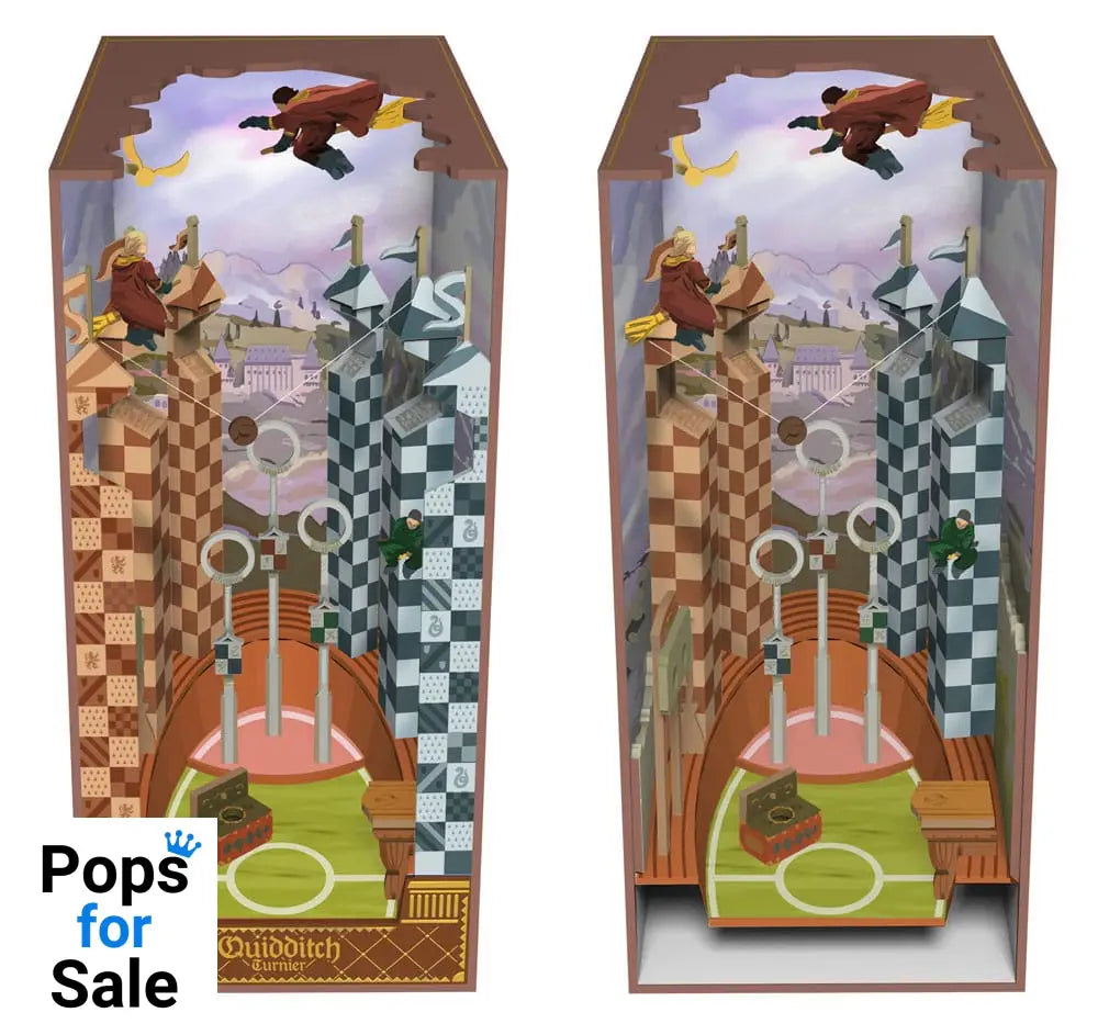 Harry Potter Tiny Adventures Book Nook Mini Diorama Quidditch Pitch 23 cm Puzzles