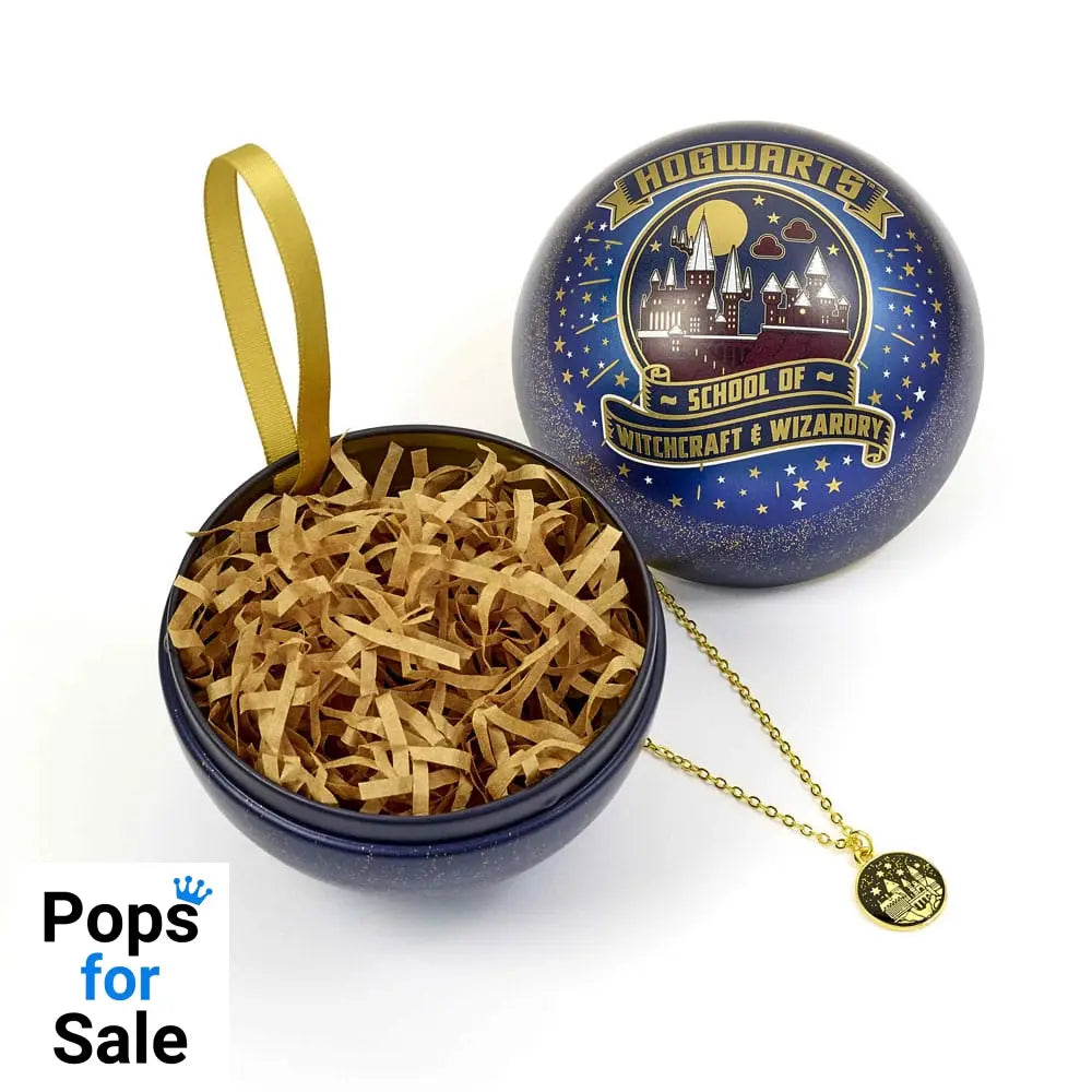 Harry Potter tree ornament with Necklace Hogwarts School of Witchcraft and Wizardry Decoration