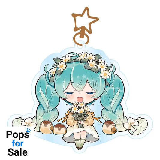 Hatsune Miku Acrylic Keychain Kawaii Autumn Time
