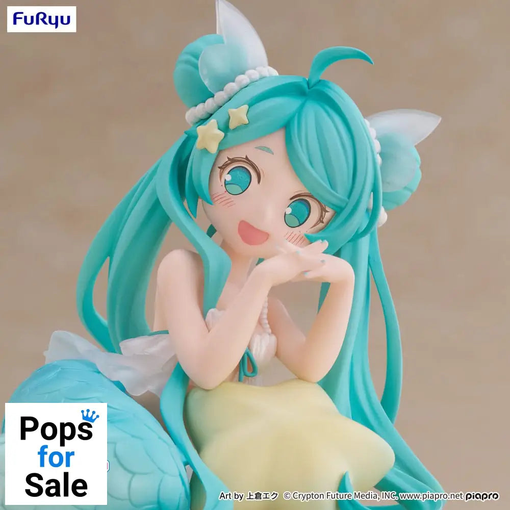 Hatsune Miku Desktop Fairy PVC Statue Hatsune Miku Mermaid princess Ver. 9 cm
