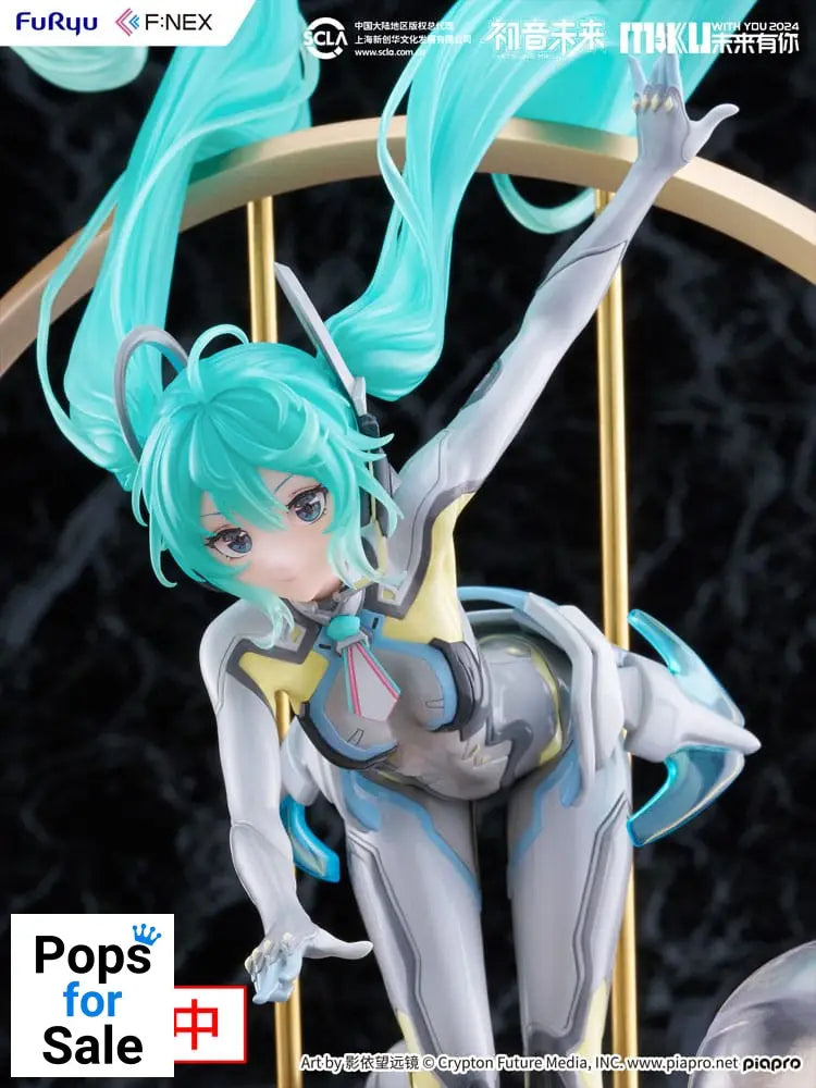 Hatsune Miku F:NEX PVC Statue 1/7 Miku with You 2024 Ver. 29 cm Statues