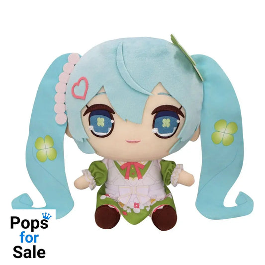 Hatsune Miku Kyurumaru Big Plush Figure Clover 26 cm