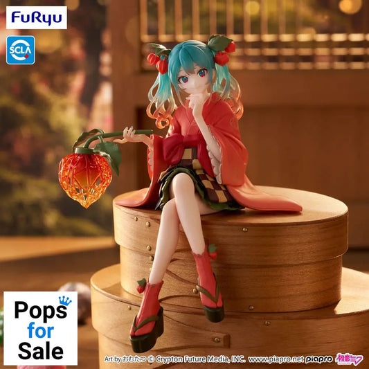 Hatsune Miku Noodle Stopper PVC Statue Flower Fairy Winter Cherry 15 cm