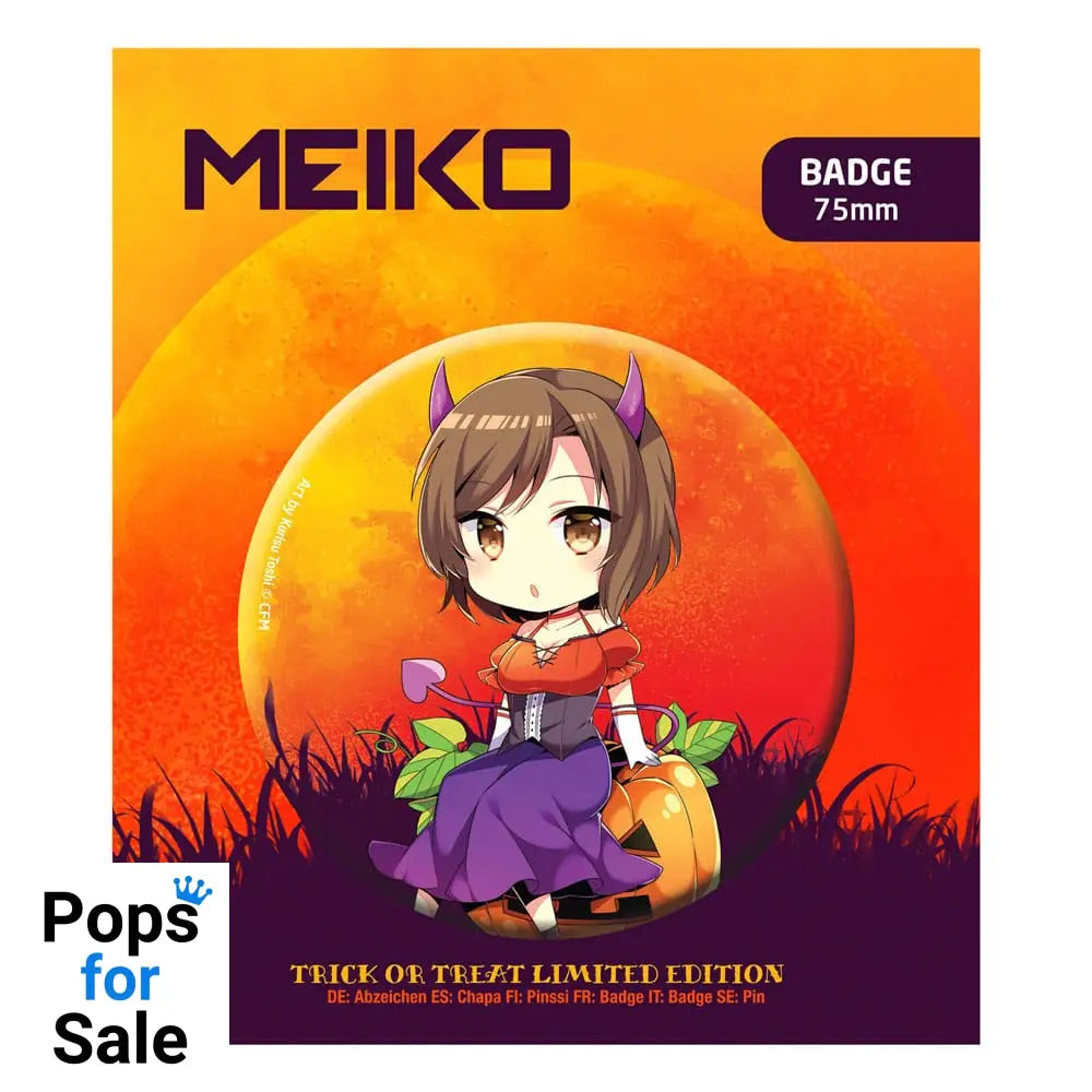 Hatsune Miku Pin Badge Halloween Limited Edition Meiko Pins & Brooches
