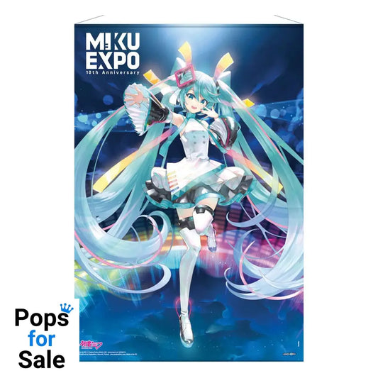 Hatsune Miku Wallscroll Miku Expo 10th Anniversary Limited Edition 61 x 91 cm