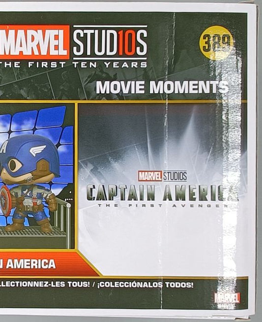 389 Red Skull vs. Captain America Movie Moment Marvel - Box Damaged Funko POP